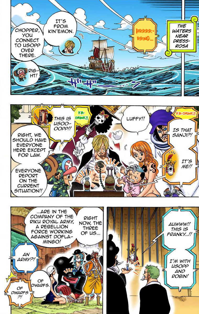 One Piece - Digital Colored Comics Chapter 729 11